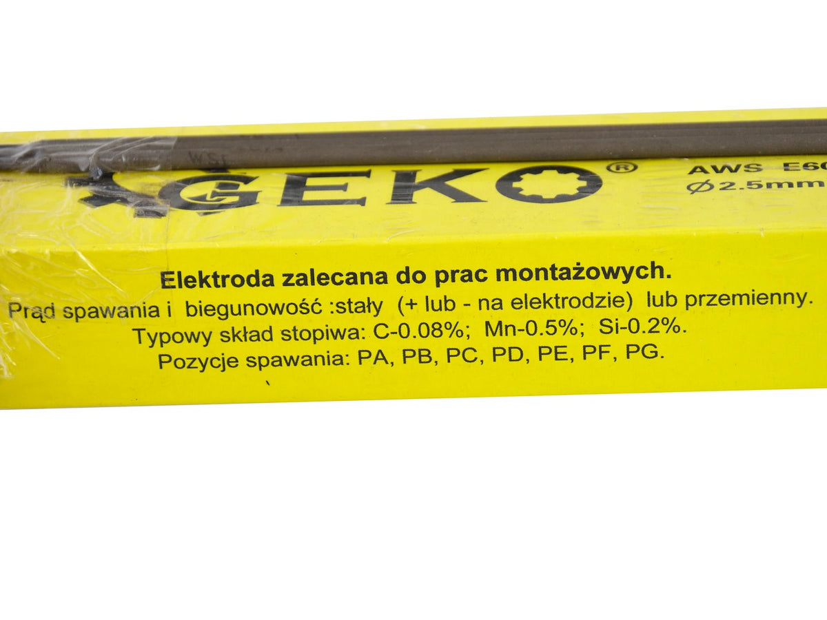 Rutile cellulosische E6013 elektroden 2,5mmx300mm /ROZE/
