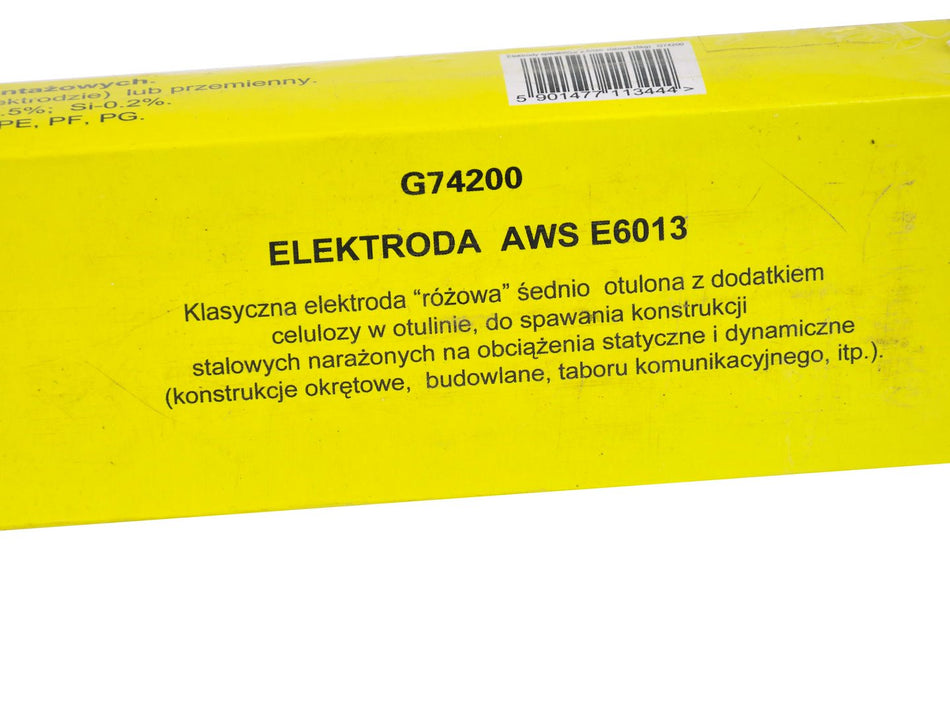 Rutile cellulosische E6013 elektroden 2,5mmx300mm /ROZE/