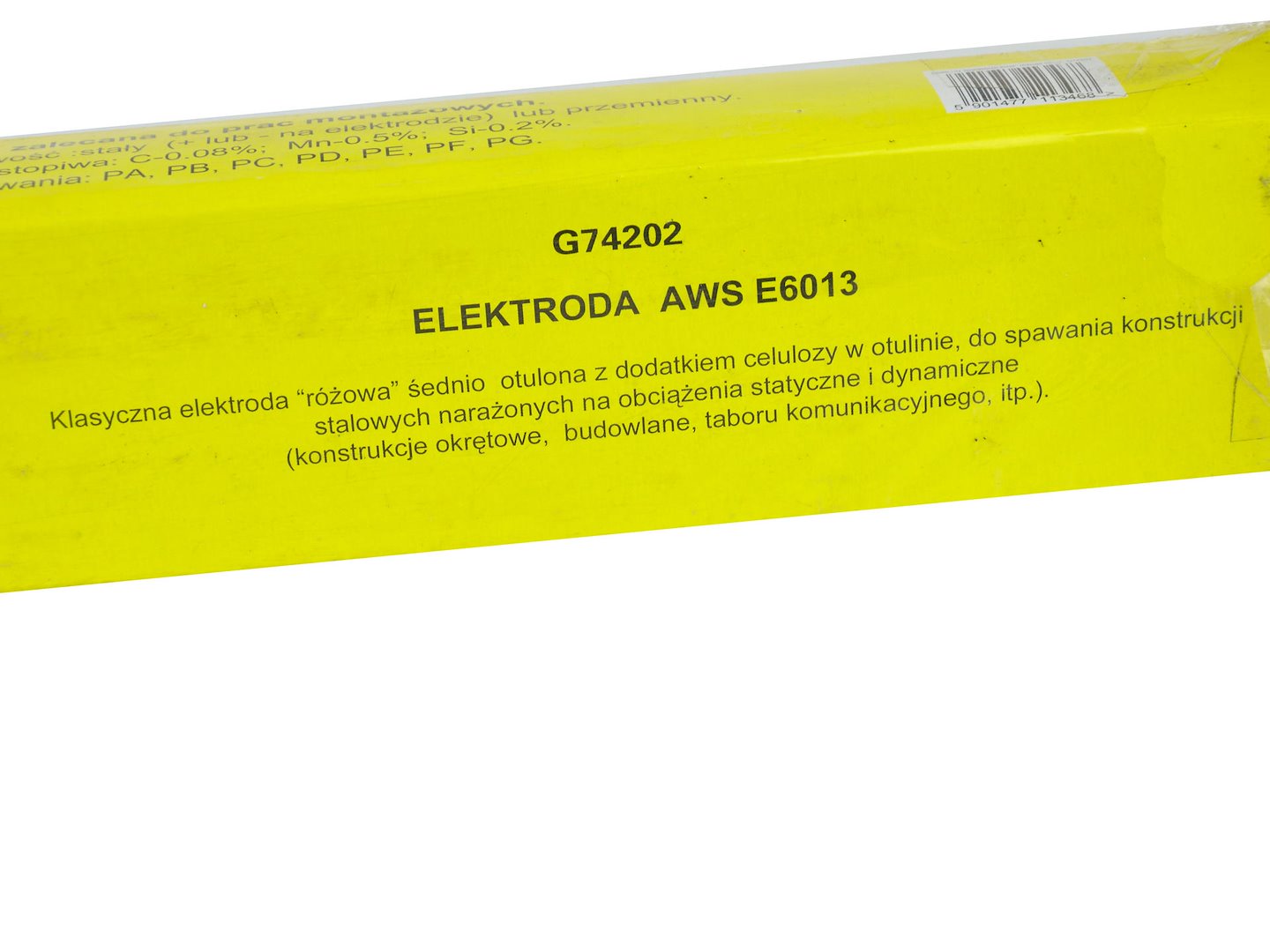 Rutile cellulosische E6013 elektroden 4,0mmx400mm /ROZE/