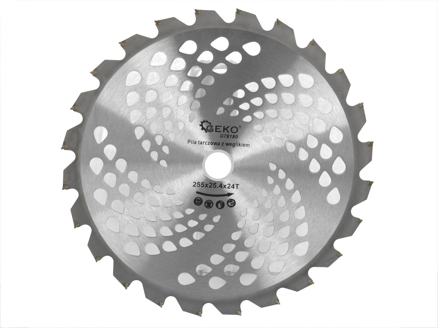 Bosmaaierbladen 255x25,4mmx24T