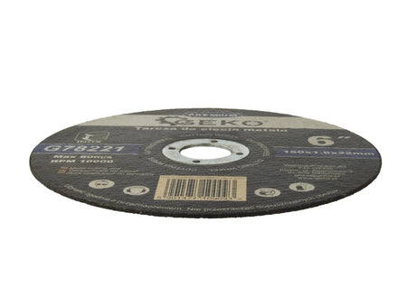 Metaalsnijschijf GEKO Premium 150x1,6x22,2mm