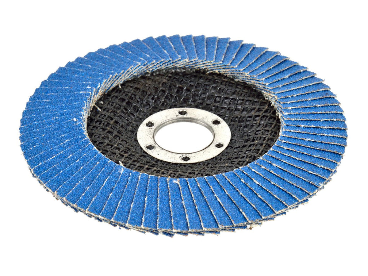 Zirkoniumaluminium lamellenschijf 125mm korrel 60 GEKO Premium