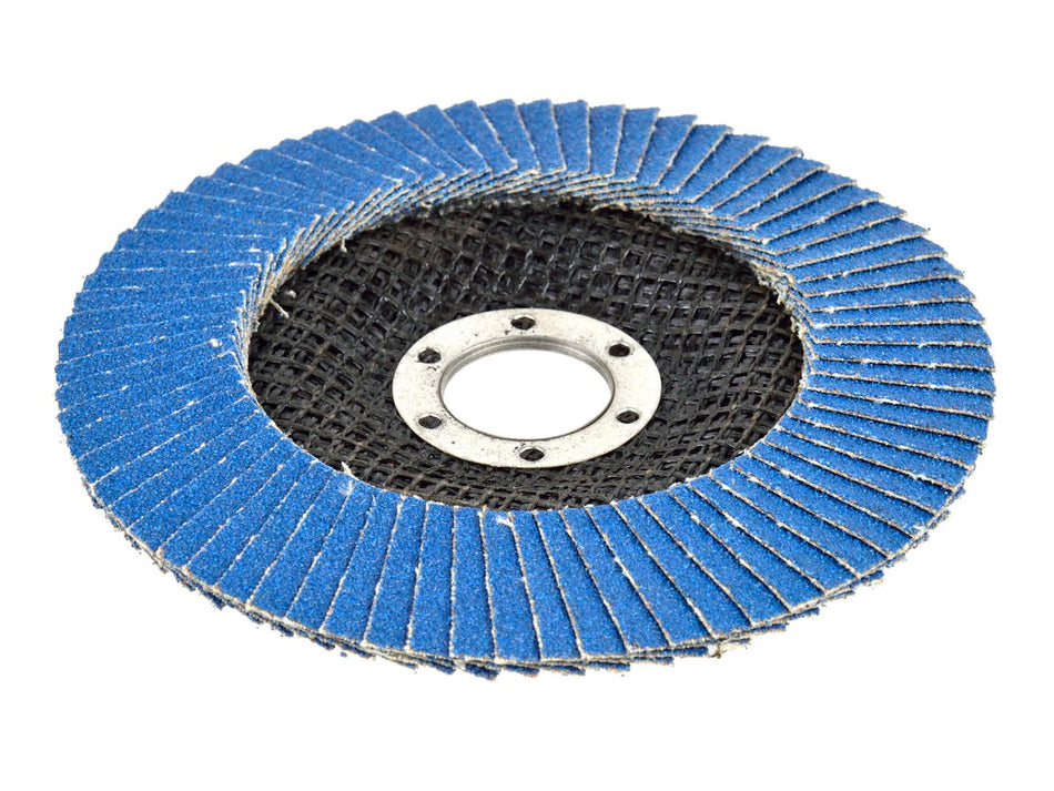Zirkoniumaluminium lamellenschijf 125mm korrel 60 GEKO Premium