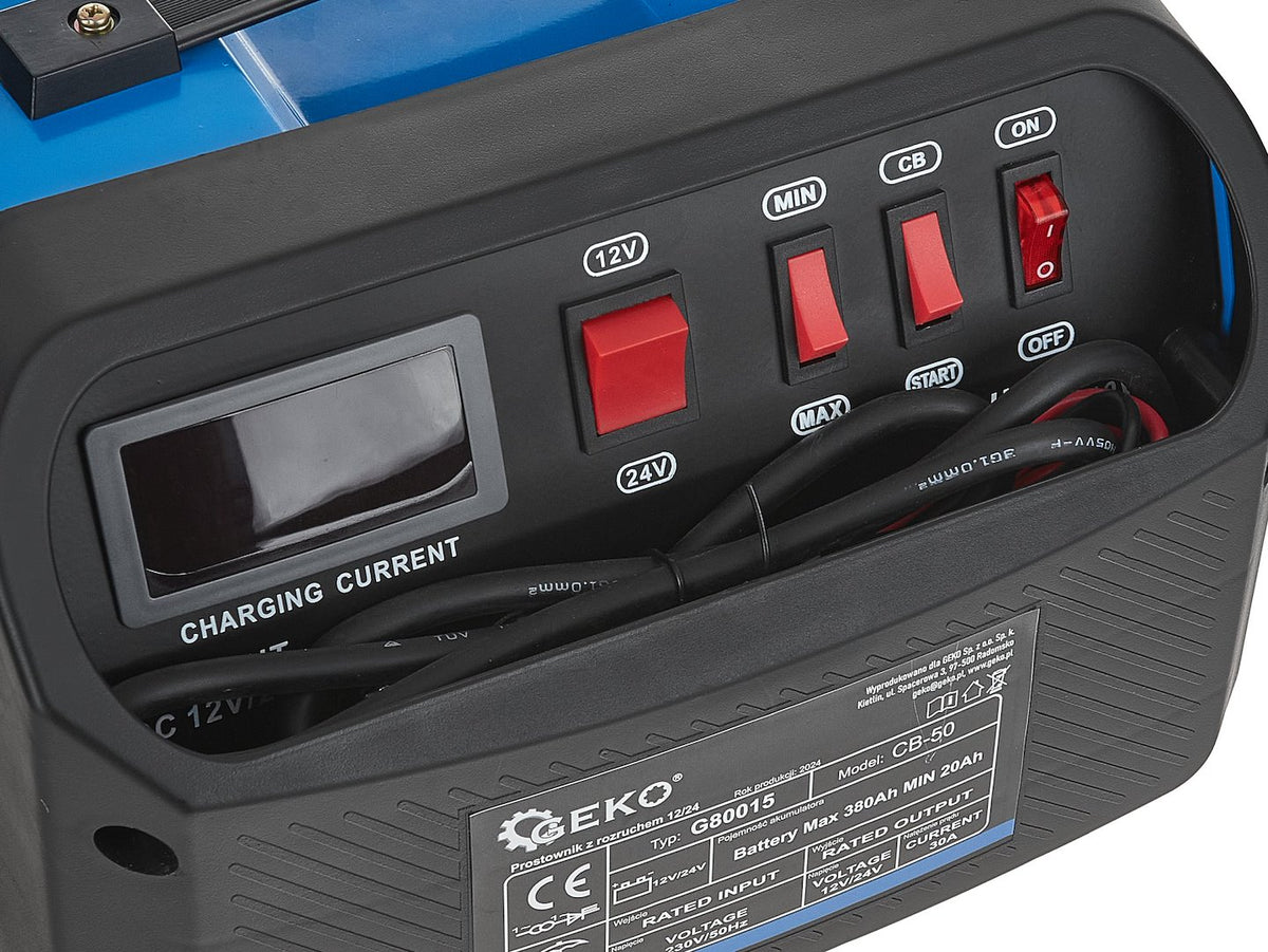Acculader CB50 12/24 20-380Ah