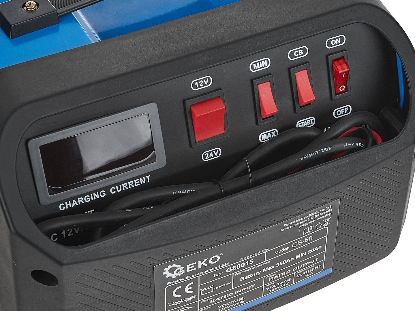 Acculader CB50 12/24 20-380Ah
