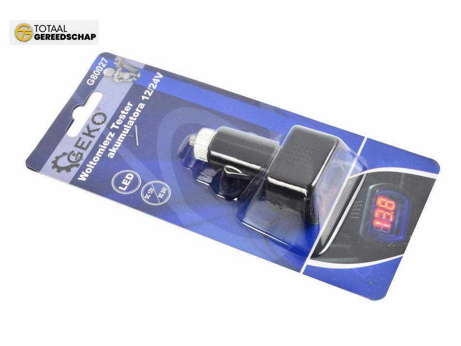 Tester of voltage in the car for 12V