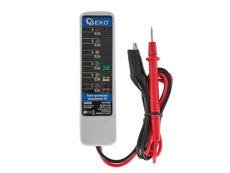 12V acculader/alternatortester