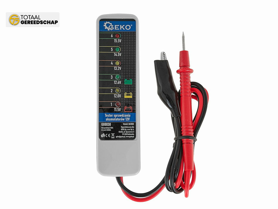 12v battery alternator tester
