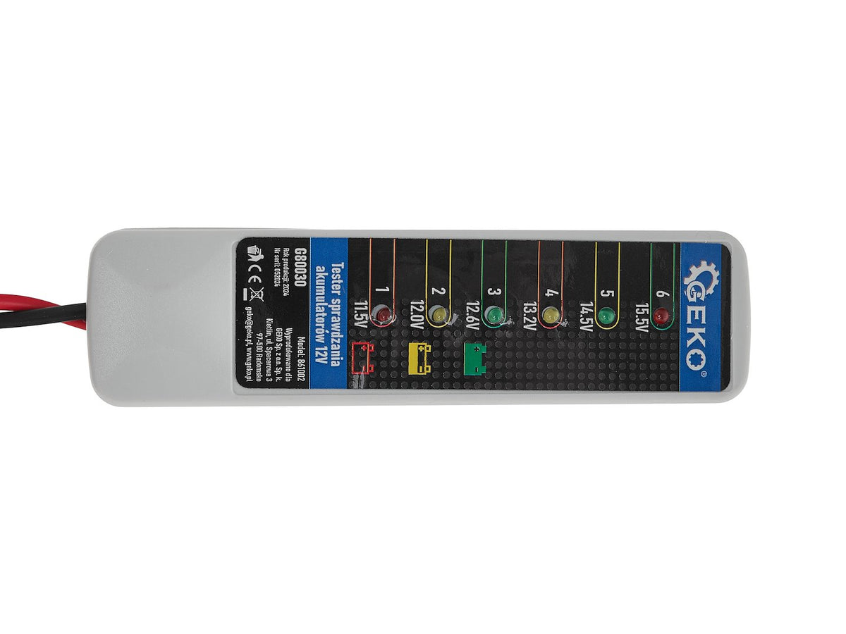 12V acculader/alternatortester