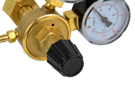 Argon/mengdrukregelaar met 2 manometers
