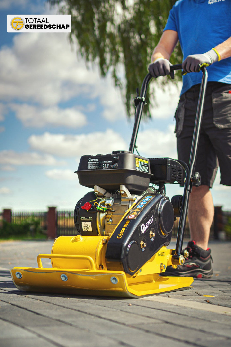 Concrete Plate Compactor CNP80/76KG Loncin Engine