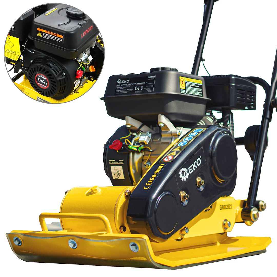 Betonplaat trilplaat CNP80/76KG Loncin-motor