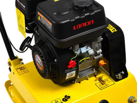 Betonplaat trilplaat CNP90/90KG/15kN Loncin-motor