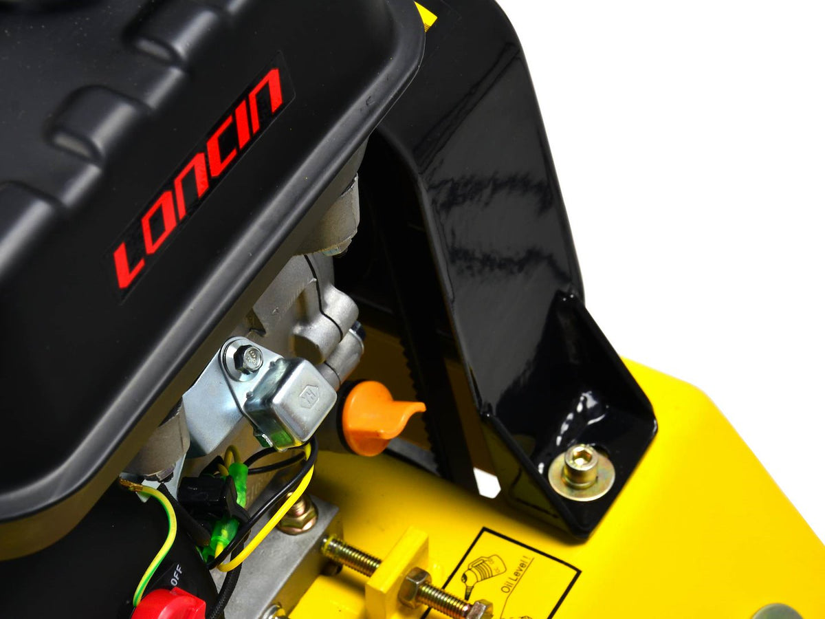 Betonplaat trilplaat CNP90/90KG/15kN Loncin-motor
