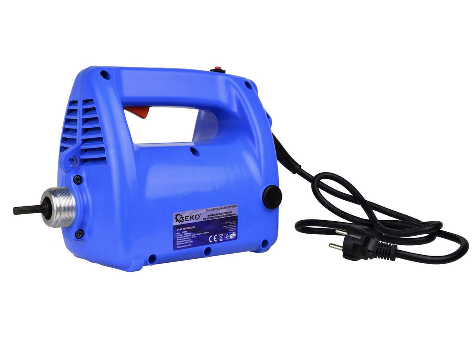 Elektrische betontrilstaaf 1600W dia.38mm 4m slang
