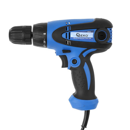 Omkeerbare compacte boor/schroevendraaier LED 230V