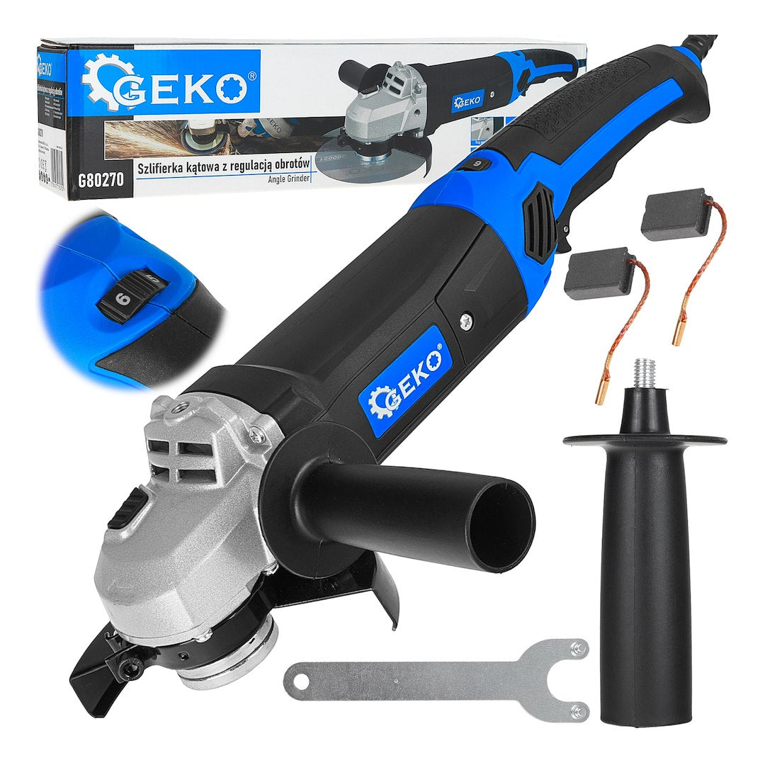 GEKO haakse slijper 125mm 1200W