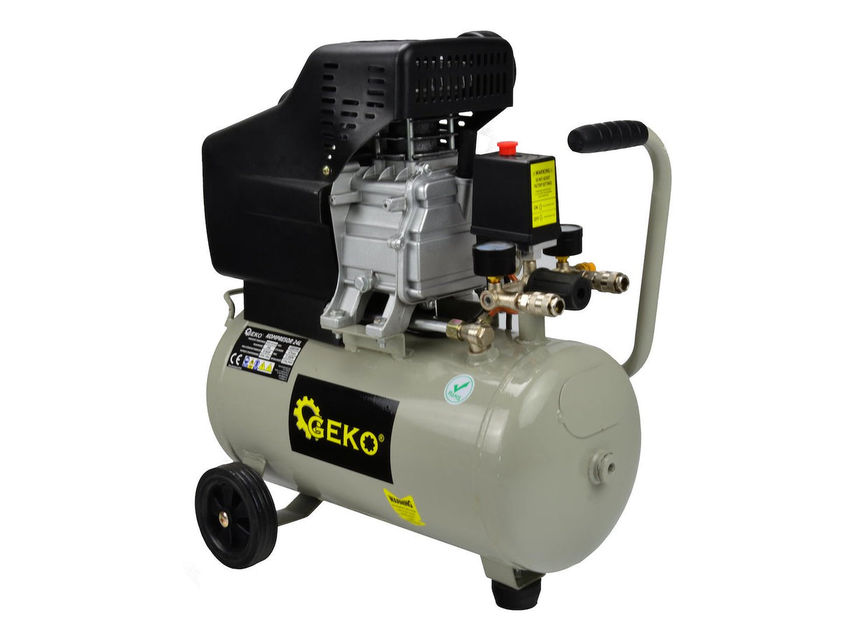 24L oliesmerende luchtcompressor 8 bar 210 L/min
