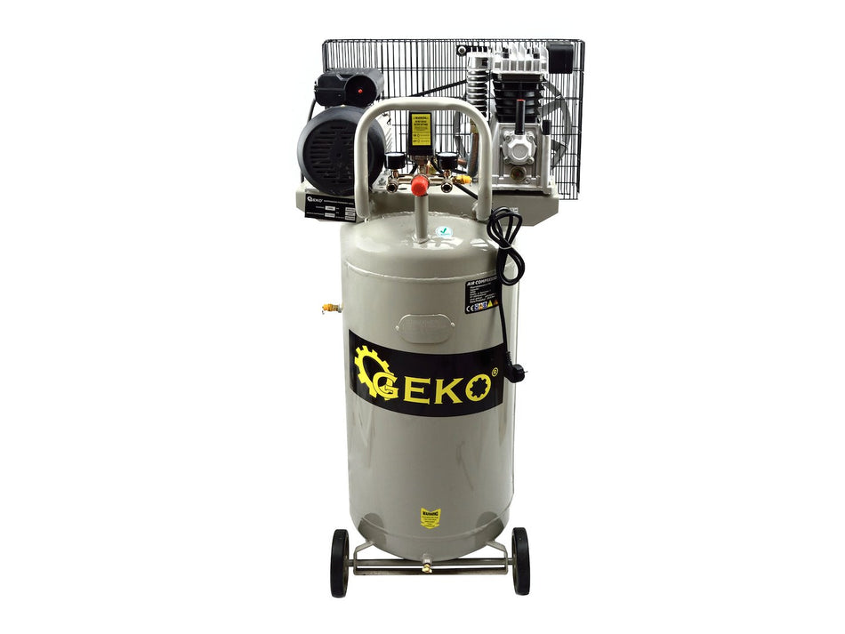 100L oliesmerende luchtcompressor verticale tank 8 bar 390 L/min