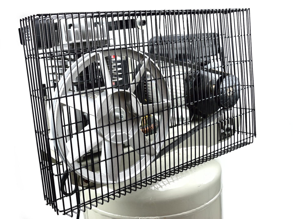 100L oliesmerende luchtcompressor verticale tank 8 bar 390 L/min