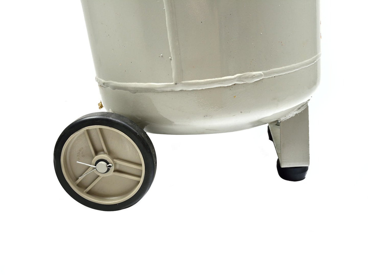100L oliesmerende luchtcompressor verticale tank 8 bar 390 L/min