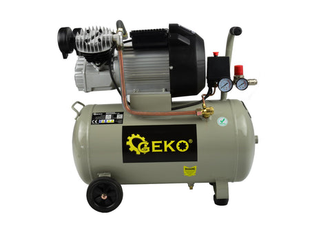 50L oliesmerende luchtcompressor V-Twin 8 bar 410 L/min
