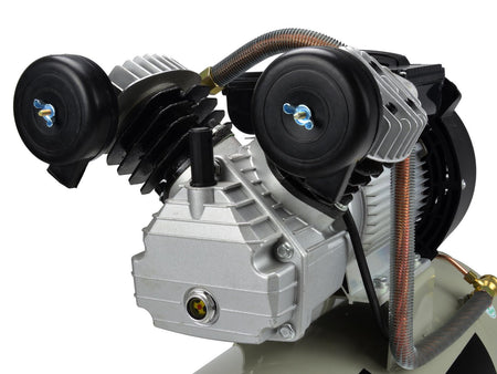 50L oliesmerende luchtcompressor V-Twin 8 bar 410 L/min
