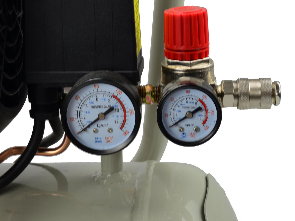 50L oliesmerende luchtcompressor V-Twin 8 bar 410 L/min