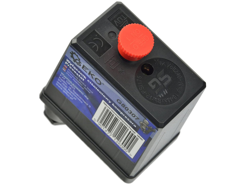 Eénrichtingsschakelaar voor luchtcompressoren