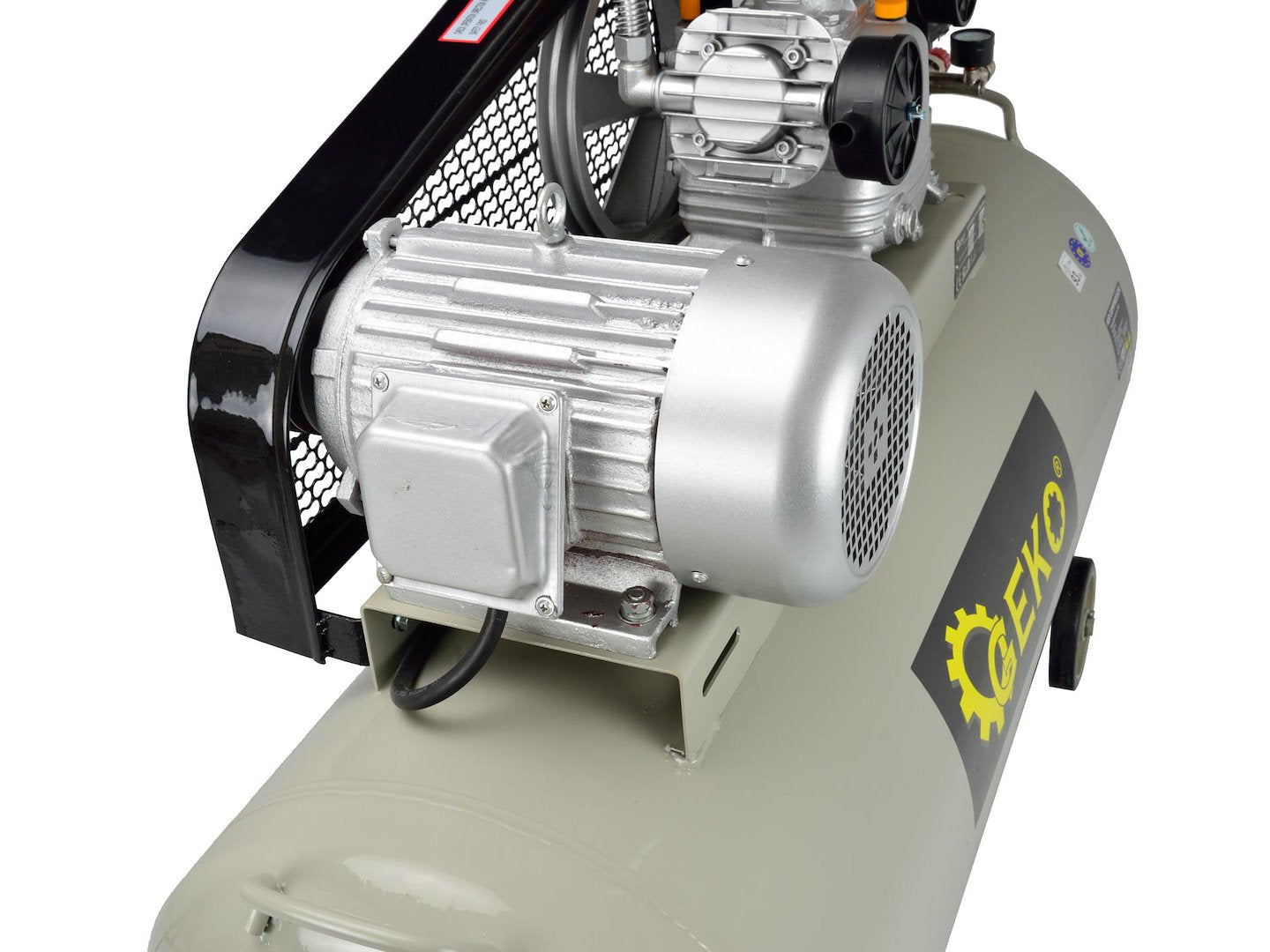 200L oliesmerende luchtcompressor drievoudige cilinder 10 bar 490 L/min 400V