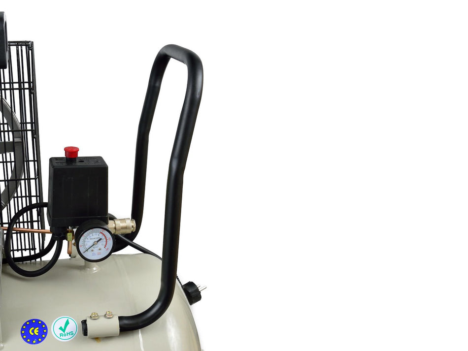 100L oliegesmeerde luchtcompressor type Z 9 bar 420 L/min GROOT