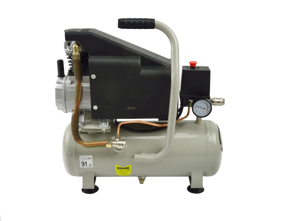 8L oliegesmeerde luchtcompressor 8 bar 118 L/min