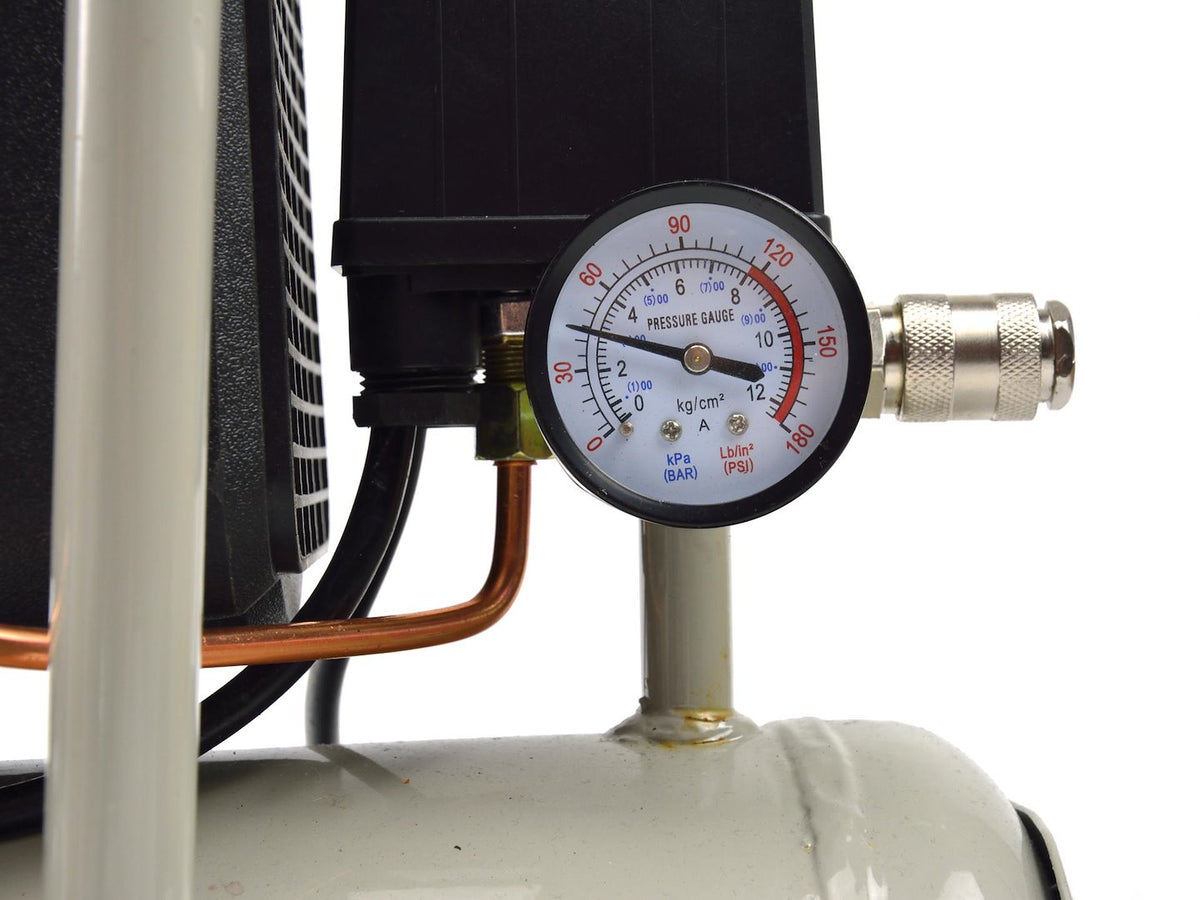 8L oliegesmeerde luchtcompressor 8 bar 118 L/min