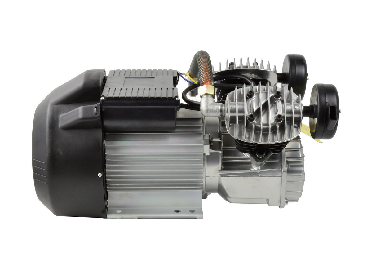 Luchtcompressor 50L 2 zuigerpomp- & motorkit