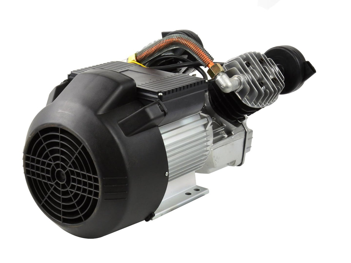 Luchtcompressor 50L 2 zuigerpomp- & motorkit