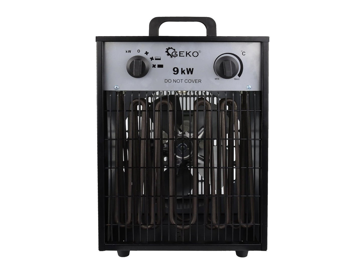 Industriële elektrische ventilatorkachel 9kW 400V