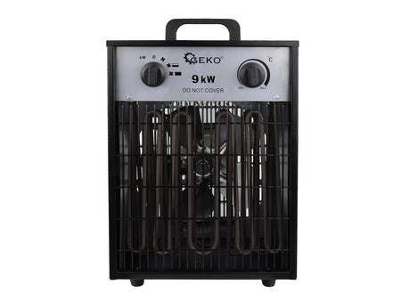 Industriële elektrische ventilatorkachel 9kW 400V