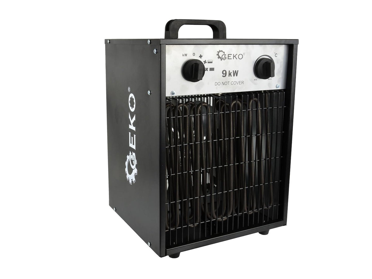 Industriële elektrische ventilatorkachel 9kW 400V