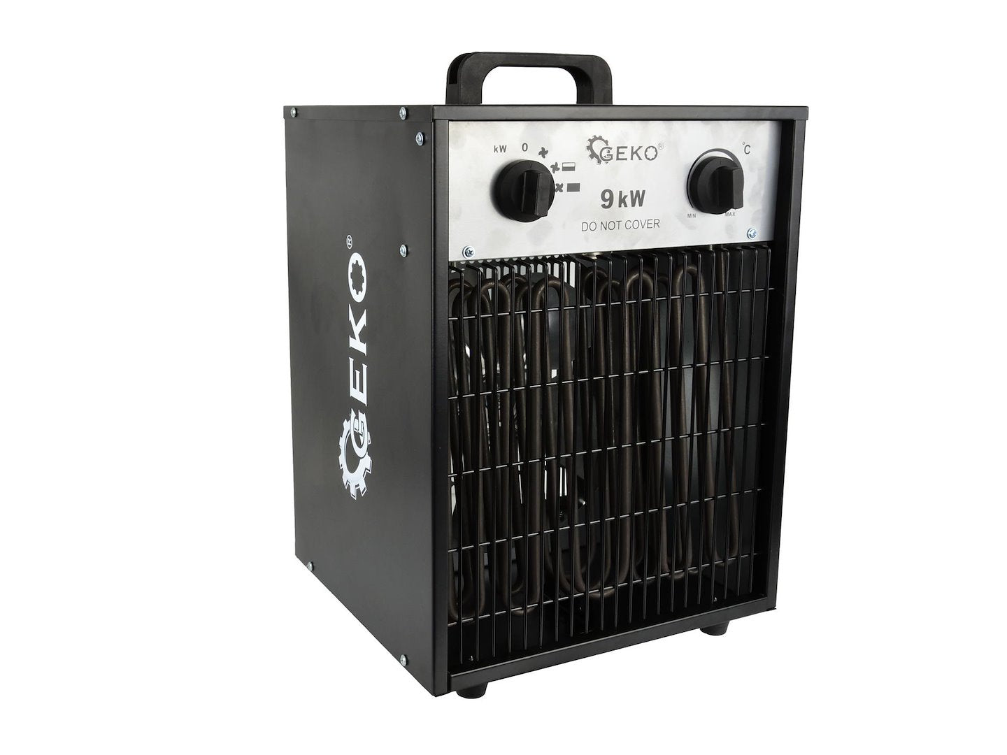 Industriële elektrische ventilatorkachel 9kW 400V
