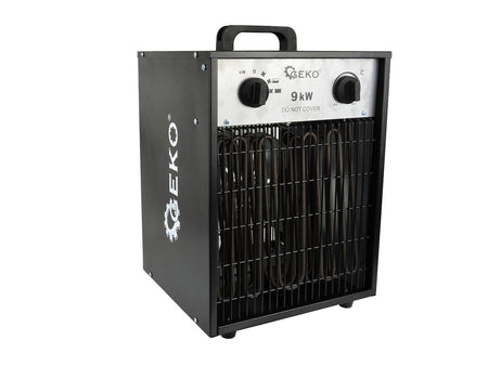 Industriële elektrische ventilatorkachel 9kW 400V