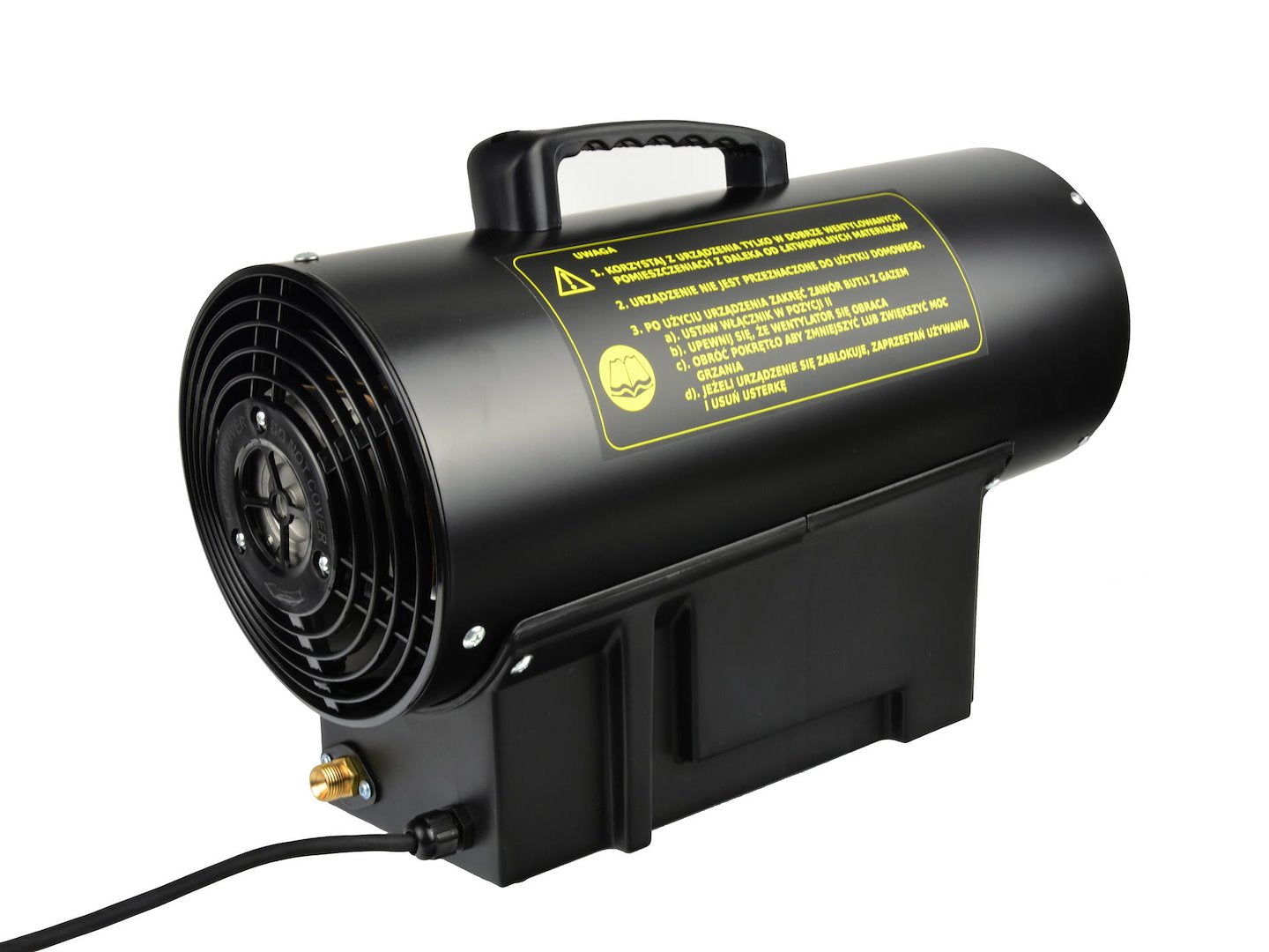 Gashaard/LPG met thermostaat en reducer 20 kW