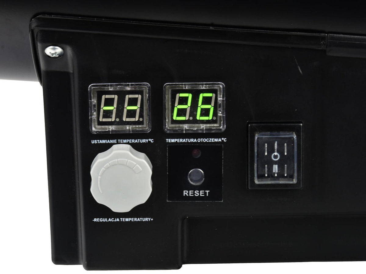 Gashaard/LPG met thermostaat en reducer 20 kW