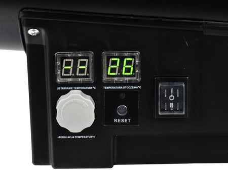 Gashaard/LPG met thermostaat en reducer 20 kW