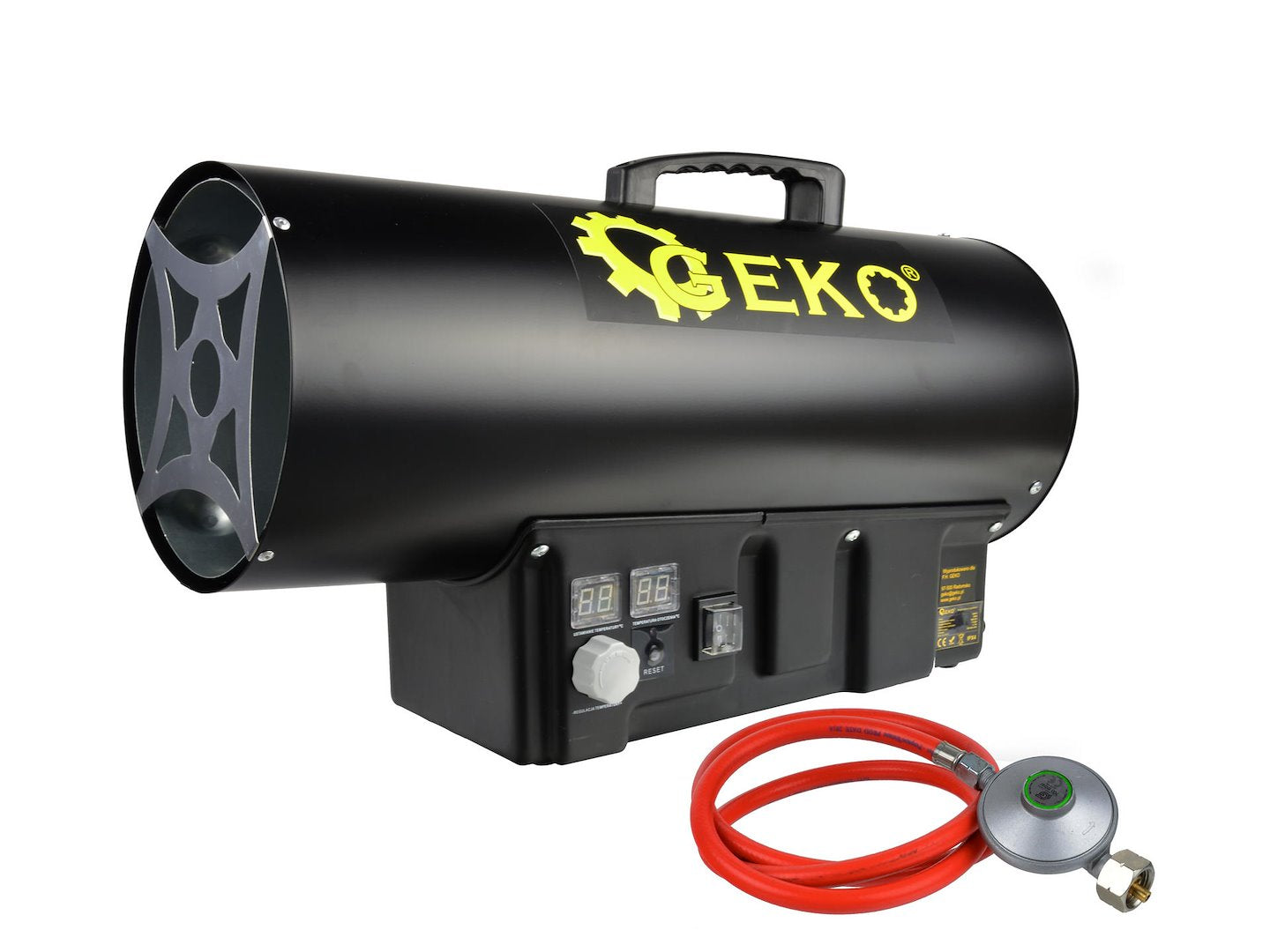Gashaard/LPG met thermostaat en reducer 40 kW