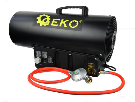 Gashaard/LPG met thermostaat en reducer 65 kW