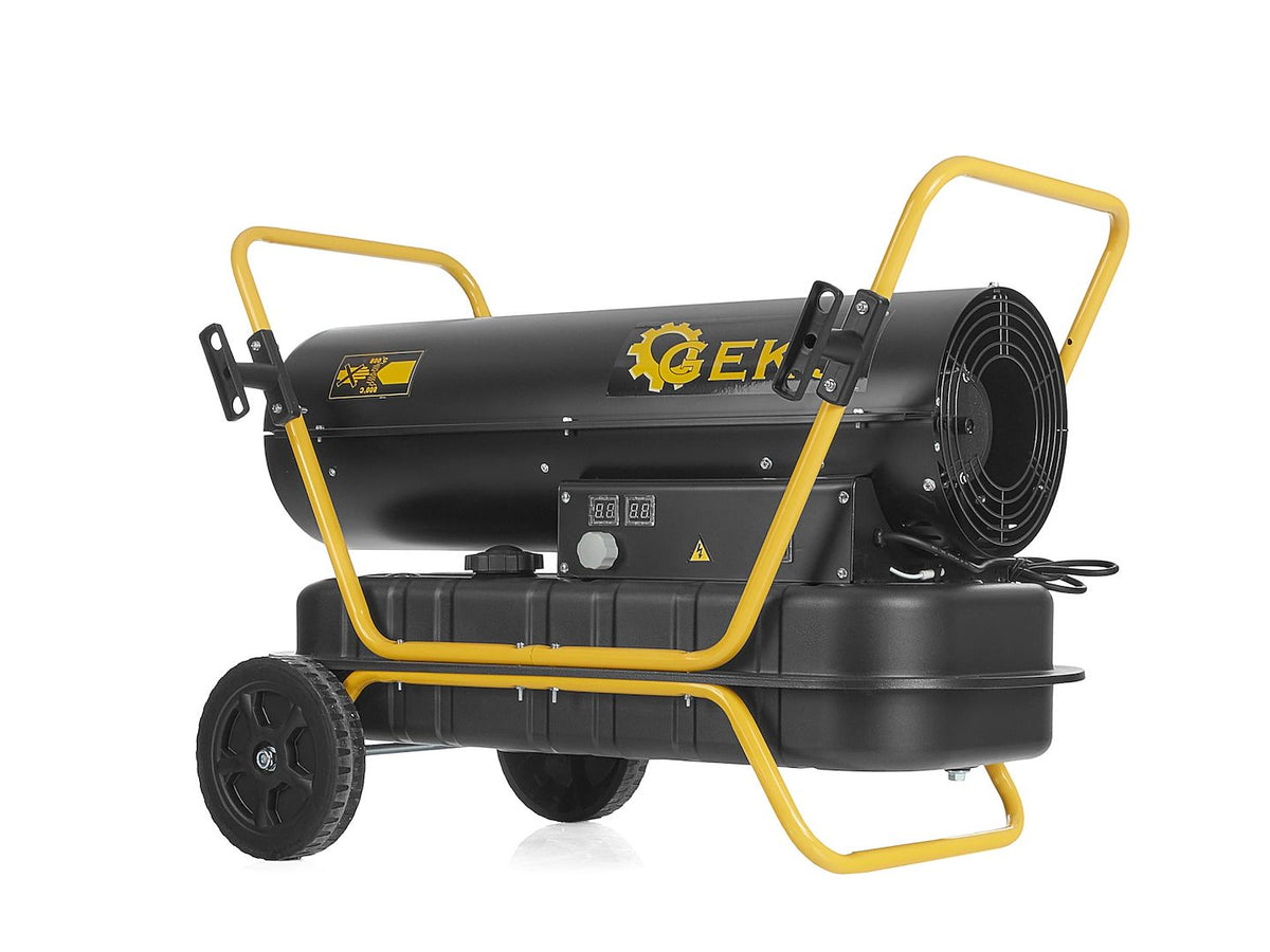 Oliegestookte directe kachel met thermostaat 40 kW