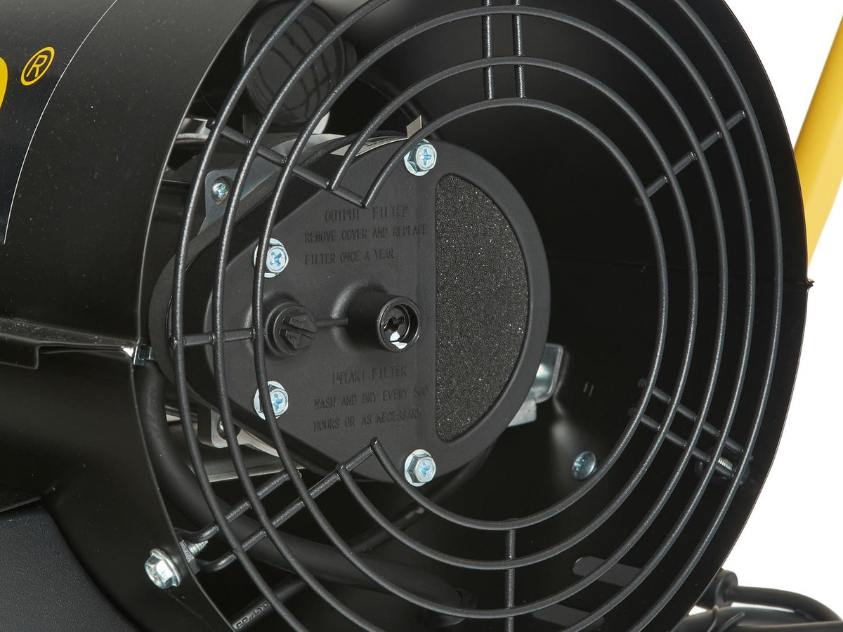 Oliegestookte directe kachel met thermostaat 40 kW