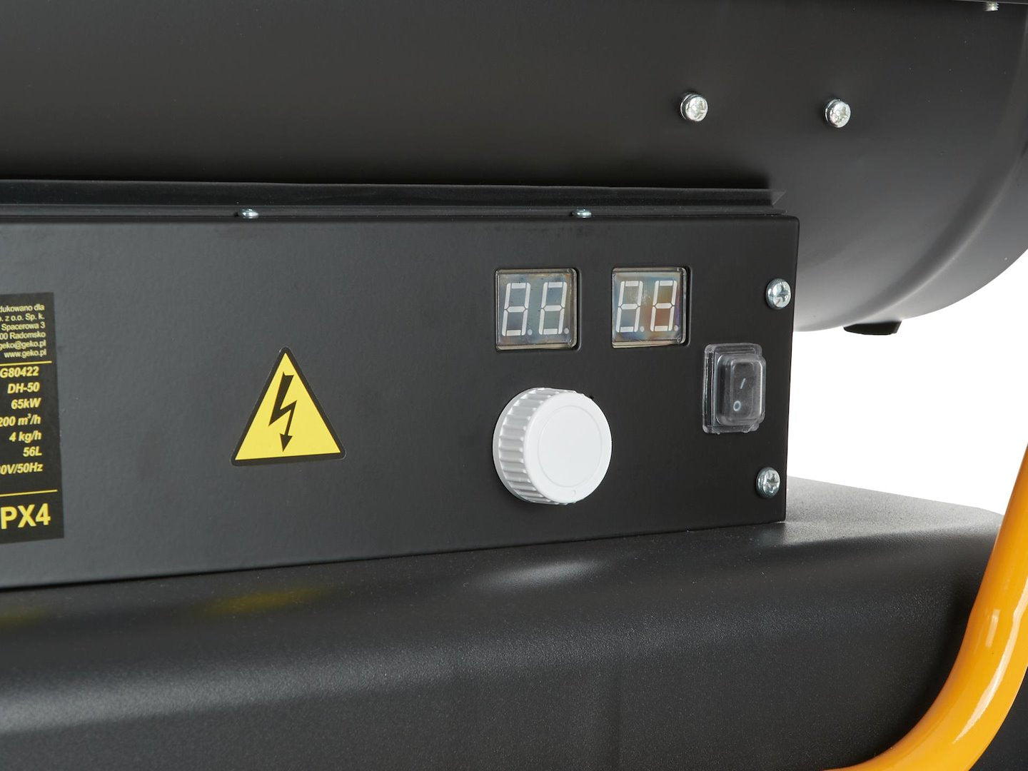 Oliegestookte directe kachel met thermostaat 65 kW