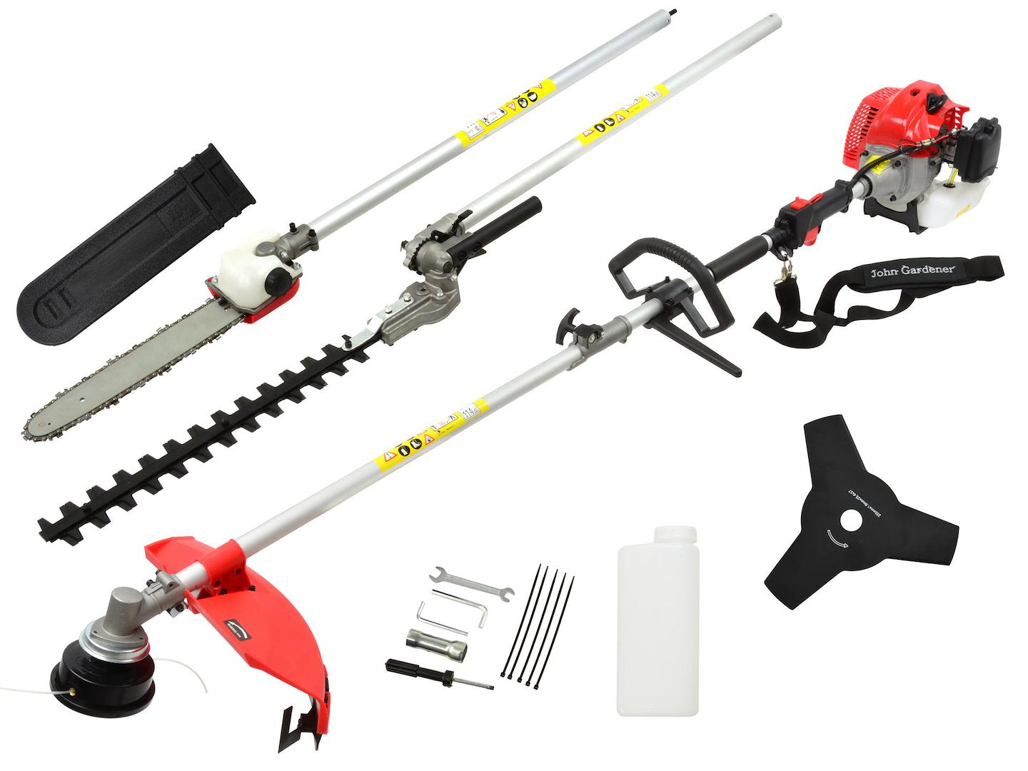 Multifunctionele bosmaaier 4-in-1