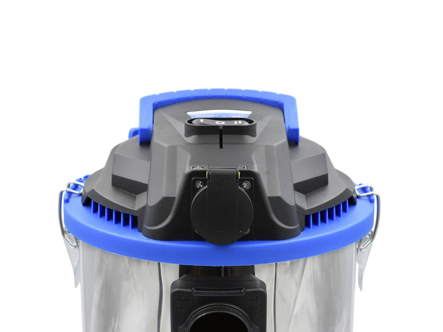 Industriële 25L Nat&Droog Stofzuiger 1500W